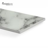 Worktop 12мм Compact S63009 CM Carrara Marble PFLEIDERER 4100x647 PFLEIDERER